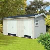 15' x 11' Palmako Olaf Premium (88mm) Multiroom Shed (4.5m x 3.3m)