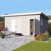 15' x 11' Palmako Kalle (88mm) Premium Multiroom Shed (4.5m x 3.3m)