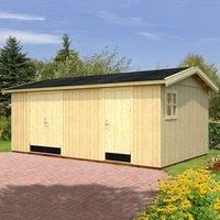 18' x 11' Palmako Olaf Premium (88mm) Multiroom Shed (5.6m x 3.3m)