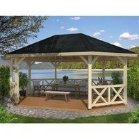 6x4.5m (20'x15') Palmako Betty Garden Pavilion  Luxury Gazebo