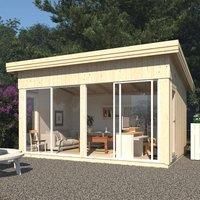 Palmako Annabel 5m x 3.9m Pent Log Cabin (18mm)