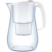 AQUAPHOR Onyx Water Filter Jug with 1x Maxfor+ 200litre Cartridge, White, 4.2 litres total capacity