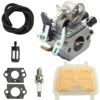 Carburetor Tune Up Kit for Stihl MS171 MS181 MS211 ZAMA C1QS269 Carb Chainsaw