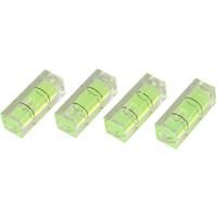 4Pcs 10x10x29mm Universal Square Bubble Spirit Level Tripod Measuring Camera