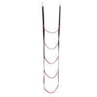 5 Step Boat Rope Ladder,Boat Rope Ladder Extension,Assist Boat Folding Ladder,Swim Ladder for