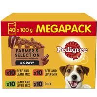 Pedigree Pouch in Gravy Multipack - 40 x 100g