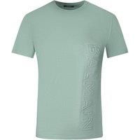 Brand Embossed Logo Green T-Shirt