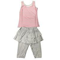 CaptainSwim Kid's Sleeveless (Pink, Int'l-XL Height:135-160cm)