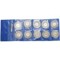10Pcs Accessories 35mm Diamond Cutting Disc for Metal Grinding Wheel Disc Mini Circular Saw for Drill Rotary Tool