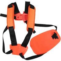 Double Shoulder Strap Grass Trimmer Brush Cutter Harness Belt Garden Power Pruner Yellow
