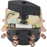 Welde Switch KDH-40 / 2-8 Contactor 8 Bit 2 Phase 16 Pin 40A Welding Machine Switch Rotary Switch Copper Needle Silver Plated