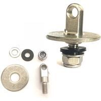 50 Cal Ammo Box Can Steel Gun Lock Hardware Kit Ammunition Gun Safe Box Military Army Case Bolt Set