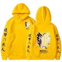 Anime Attack On Titan Inspired Casual Hoodie - 7 Colours - Black
