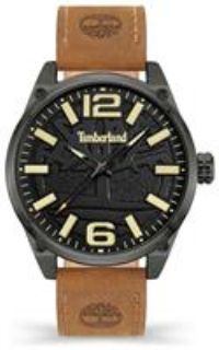 Timberland Ripley-Z Brown Faux Leather Strap Watch