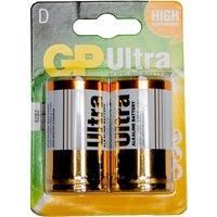 GP Ultra Alkaline D Battery card of 2 [MP3, CAMERAS GAMES CONSOLES + OTHERS]