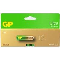 GP Batteries Ultra Alkaline AA batteries | Battery Can Be Used Across All Devices | Shelf Life Up To 7 Years | Powerful Disposable Batteries