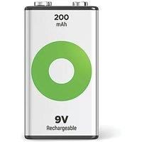GP Batteries GP Recyko Rechargeable 9V Battery NiMH 200mAh 20R8H 8.4V