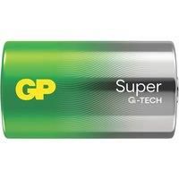 GP Batteries Super D Alkaline Batteries 4 Pack (253RM)