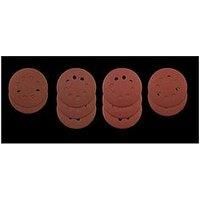 Ryobi RO125A10 Sanding Discs for Random Orbit Sanders, 125 mm, 10 Piece