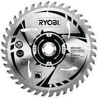 Ryobi Cordless Wood Cutting Saw Blade 165mm 40T 16mm