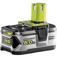 Ryobi RB18L50 ONE+ Lithium+ 5.0Ah Battery, 18 V