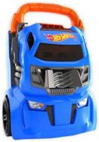 Hot Wheels Car Case Launcher I Stores up to 20 cars I 2-in-1 storage and launcher that connects to other setsI For Kids 3 Years & Up I (Cars not included)
