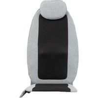 Sharper Image Massager Seat Topper 4-Node Shiatsu Realtouch With Heat Luxe
