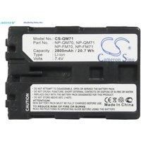 7.4V 2800mAh/3200mAh Camera Battery NP-FM70, NP-FM71,NP-QM70,QM71 for Sony DCR-PC100 PC101 PC105 PC110 PC115 PC330 PC9 TRV10