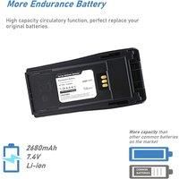Replacement Battery 2680mAh for Motorola,CP150,CP200,CP250,PR400,CP040,NNTN4496,NNTN4496AR,NTN4497,NTN4497AR,NNTN4497