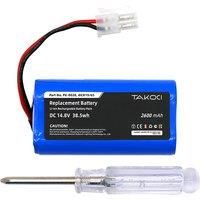 Replacement Battery 2600mAh for ETA, Dibea, Evolveo Aron 2512, 1515 Falco, D960, GT200, RoboTrex H11 4ICR19/65, PX-B020
