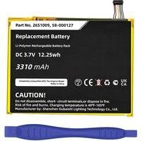Replacement Battery 3310mAh for Amazon Kindle Fire HD 8 5th, Kindle HD 8, SG98EG ST11, 58-000127,