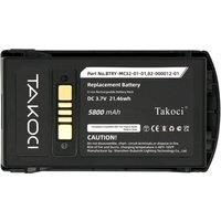 Replacement Battery 5800mAh for Zebra,Motorola,MC3200,MC32N0,MC32N0-S,BTRY-MC32-01-01,82-000012-01,BTRY-MC33-52MA-01