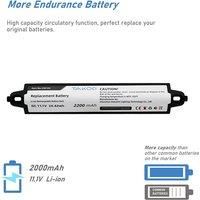 Replacement Battery 2200mAh for BOSE Soundlink, SoundLink 3, 404600, SoundTouch 20 330107, 359495, 359498, 330105, 330105A
