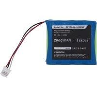 Medical Replacement Battery 2000mAh for American Diagnostic ADC E-Sphyg 2, 9002-5 GP170AAH4BMXZ