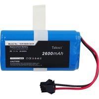 Replacement Battery 2600mAh for Dora, Ecovacs CR330, CR331, CR332, CR333, CEN330, CEN331, CEN330, CR330 ICR18650 3S1P