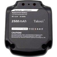 Replacement Battery 2500mAh for Black & Decker BDCDD12, BDCD112, BDCDD12KB, BDCDD12K, BDCD12, BLA12L-0608-1 LBXR1512
