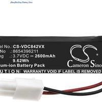 3.7V 2600mAh/3400mAh Vacuum Battery 8654396211 for Vileda Quick & Clean, VI409842 +TOOL