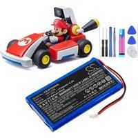 Game Console Battery 3.7V/1750mAh HAC-038 for Nintendo Mario Kart Live, Home Circuit