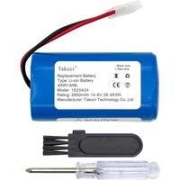 Replacement Battery 2600mAh for Bissell SpinWave Wet, Dry Robotic Vacuum, 2859, 3115 1625424, 5345, Z65B155, 1618526, 1624434