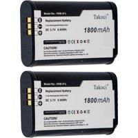 Two-Way Radio Replacement Battery 1800mAh for Kenwood,NX-P500, TK-3601D,KNB-81L,KNB-81LI