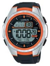 Lorus Gents Digital Multi Function Resin Strap Watch  R2311LX9 LNP