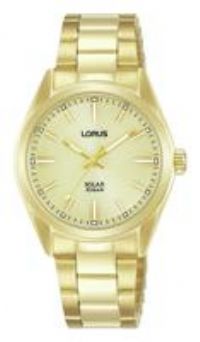 Lorus Ladies Yellow Gold Coloured Bracelet Watch