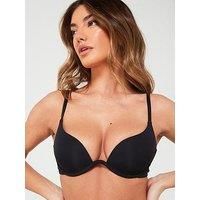 Dorina Neptune Light Padded Plunge Bra - Black