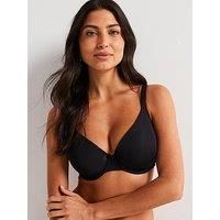 Dorina Michelle Light Padded Uw Demi Bra - Black