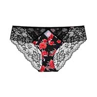 DORINA Womens Floral Hipster Classic Briefs Floral Red 10