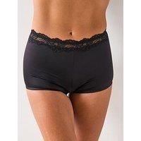 Dorina Dorina Origins Shiny Micro Boy Shorts - Black