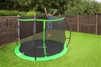 Sportspower 10ft In Ground Trampoline with Safety Enclosure