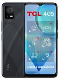 TCL 405 SMARTPHONE, 32GB plus 2GB RAM, 6.6 inches DISPLAY 5000 mAh - DARK GREY Via Redemption
