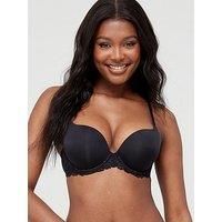 DORINA Women's Claire Super Push Up Bra Everyday, Black, 34C