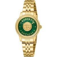 Green Dial Stainless Steel Watch